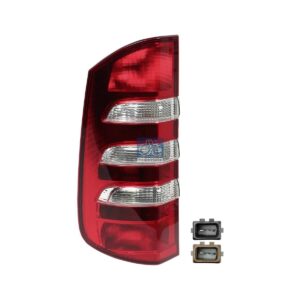 DT Spare Parts 4.68072SP Tail lamp, left, without bulbs