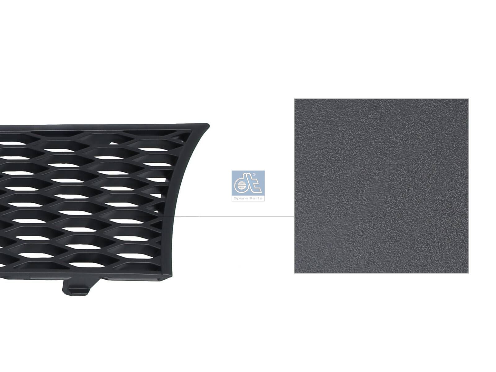 DT Spare Parts 4.68240 Front grid, lower, left