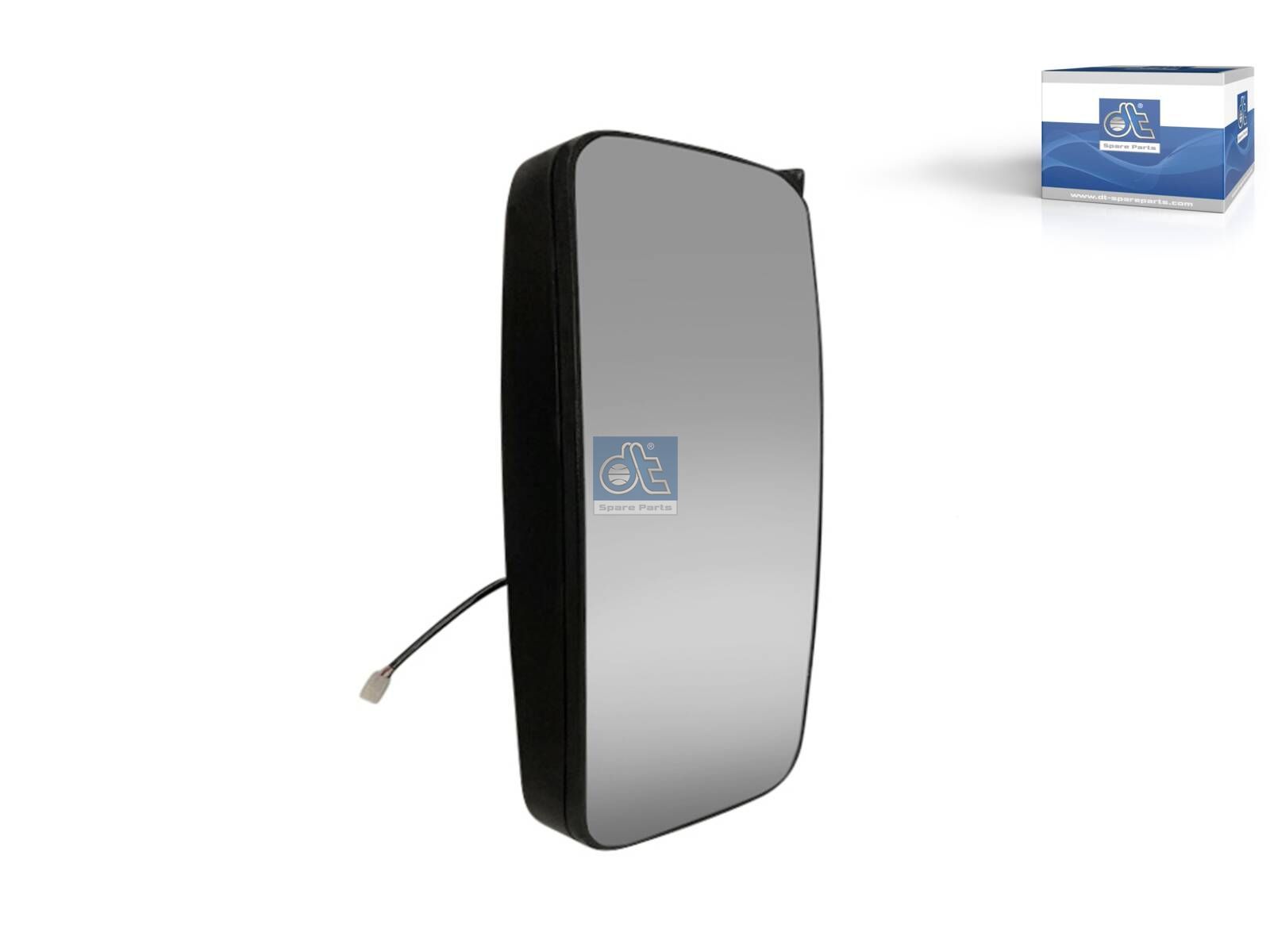DT Spare Parts 4.68577 Main mirror, left, heated, with cover
