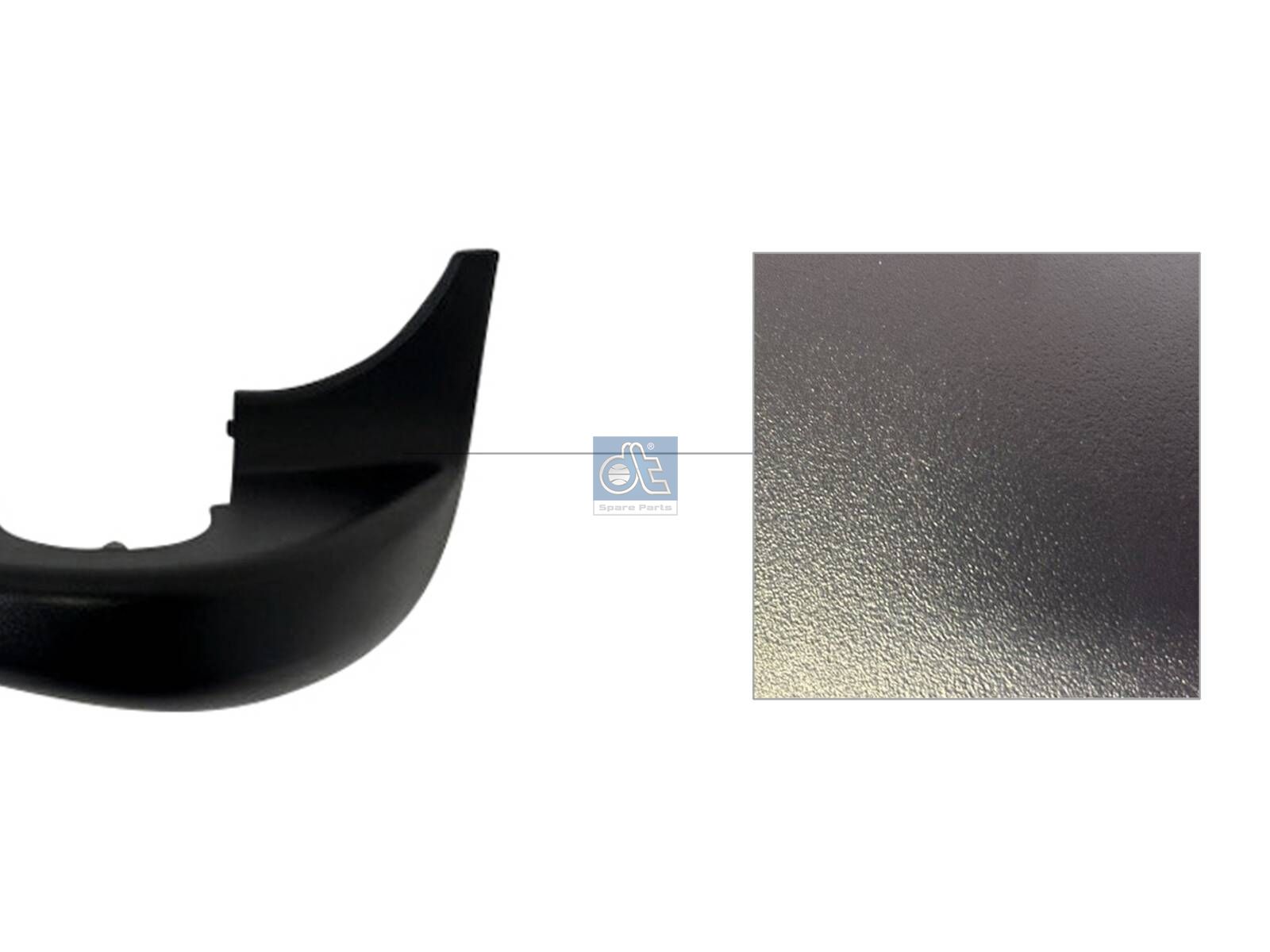 DT Spare Parts 4.68579 Cover, main mirror, lower, right