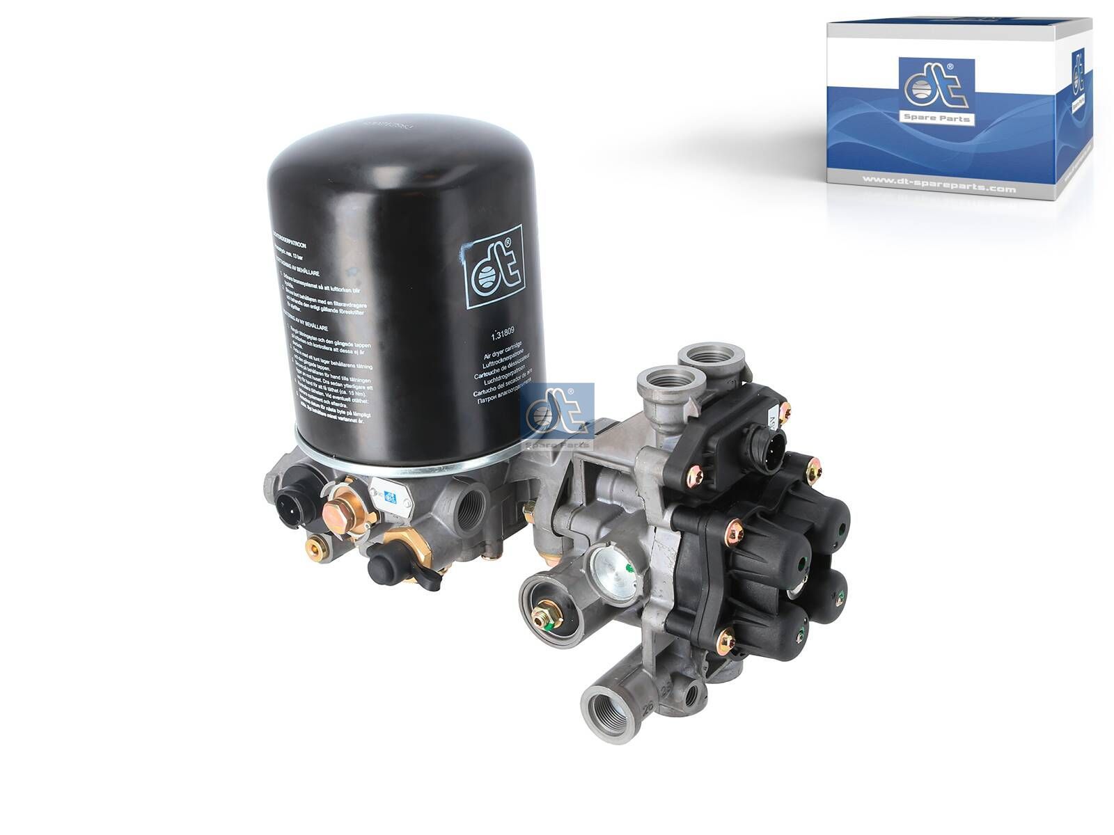 DT Spare Parts 4.68690 Air dryer, complete with valve