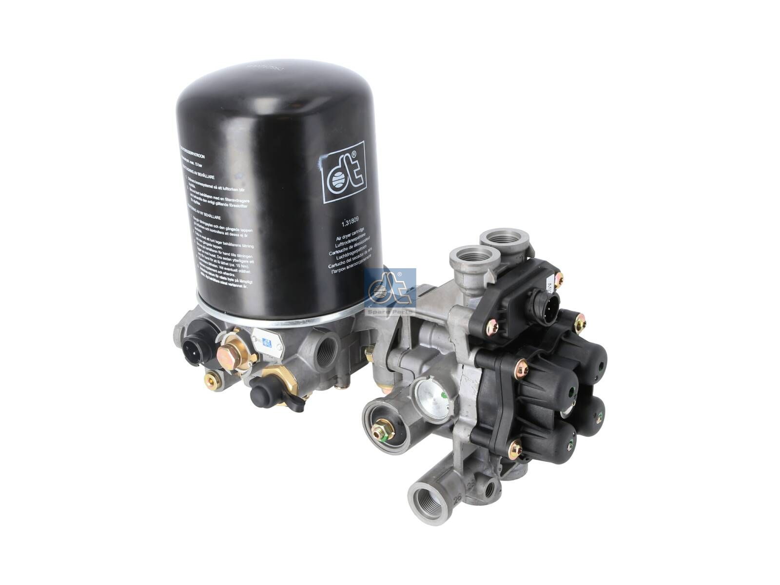 DT Spare Parts 4.68690 Air dryer, complete with valve