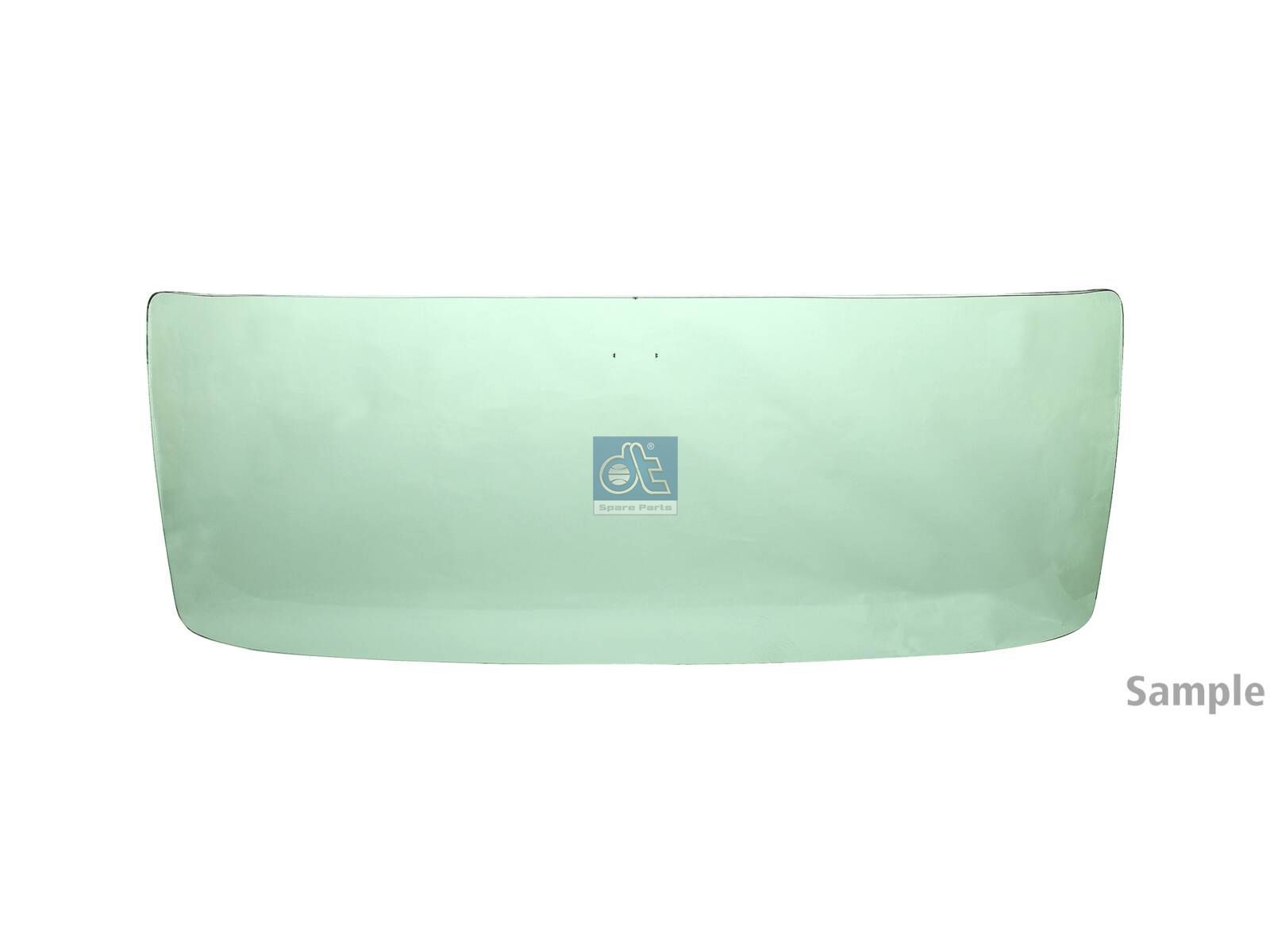 DT Spare Parts 4.68835SP Windshield, tinted green, wooden box, L: 1791 mm, W: 1007 mm