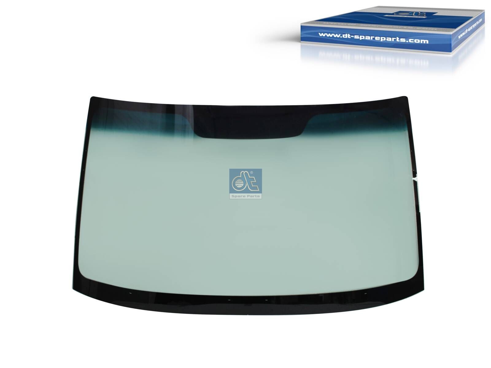 DT Spare Parts 4.68836 Windshield, clear, single package, L: 2124 mm, W: 804 mm