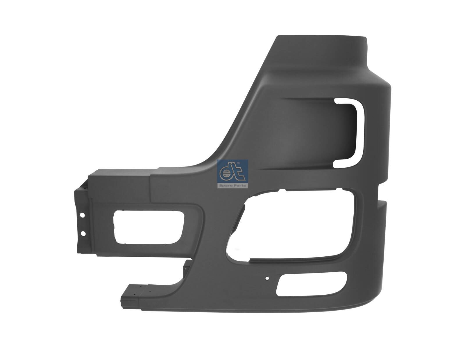 DT Spare Parts 4.68872 Bumper, left, grey