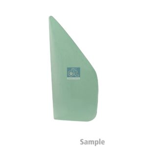 DT Spare Parts 4.69646SP Door glass, tinted green, left, wooden box