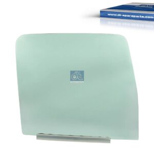 DT Spare Parts 4.69649SP Door glass, tinted green, right, wooden box