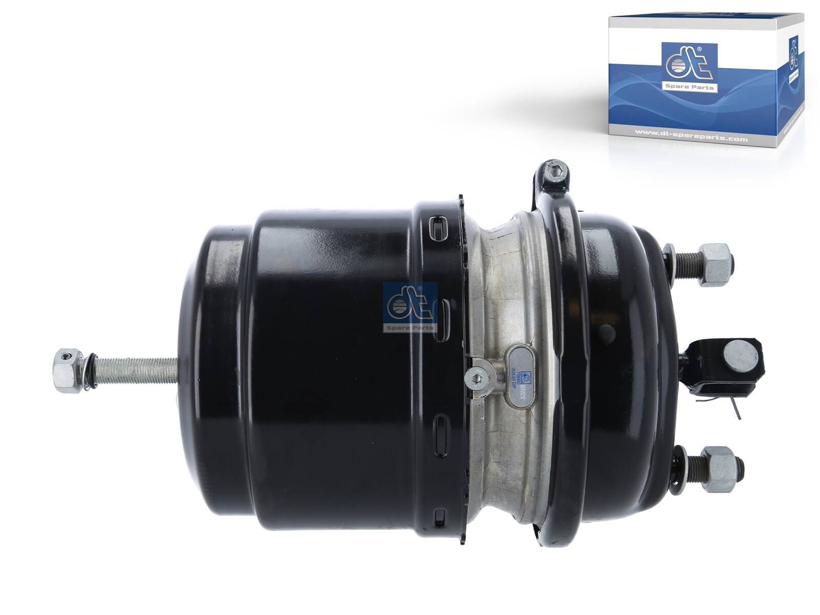 DT Spare Parts 4.69834 Spring brake cylinder, right, M16 x 1,5, M22 x 1,5, Ls: 65 mm, Lp: 37 mm