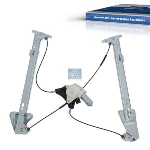 DT Spare Parts 4.69910 Window regulator, left, with motor