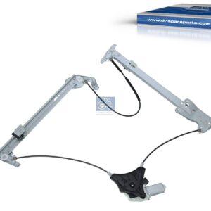 DT Spare Parts 4.69914 Window regulator, left, with motor