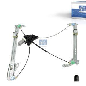 DT Spare Parts 4.69916 Window regulator, left, with motor