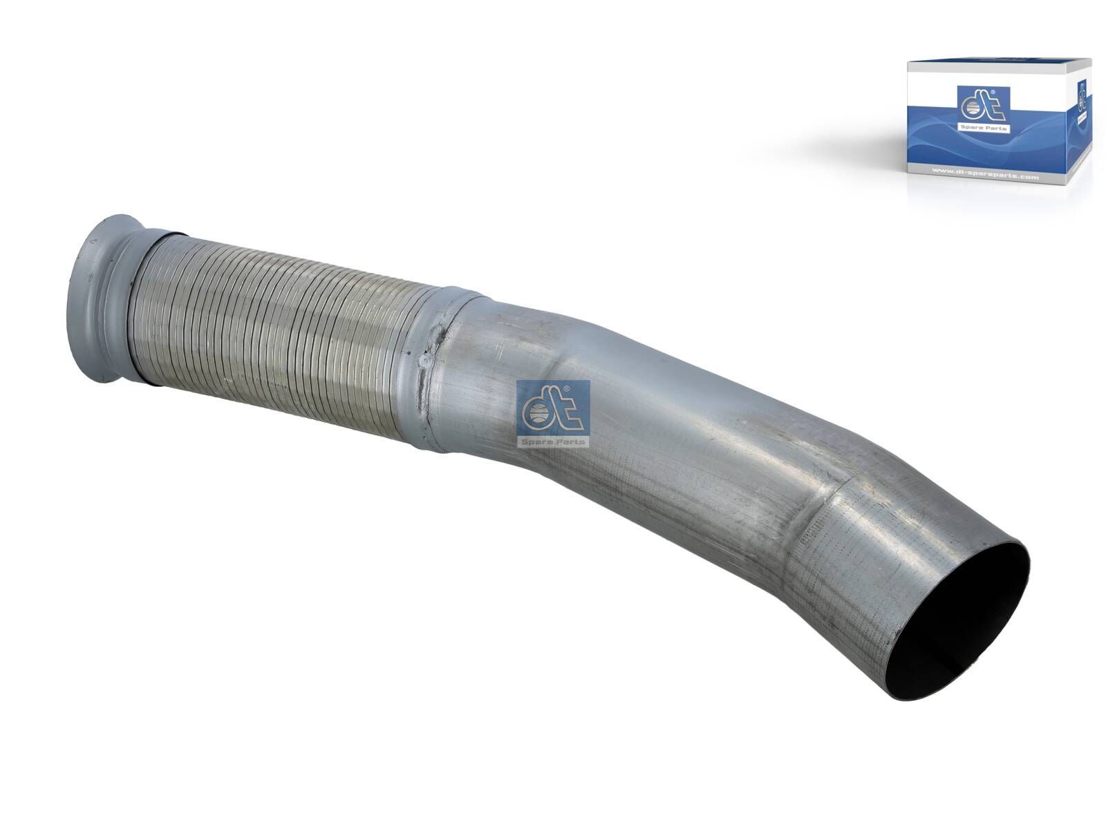 DT Spare Parts 4.69954SP Exhaust pipe, tinned