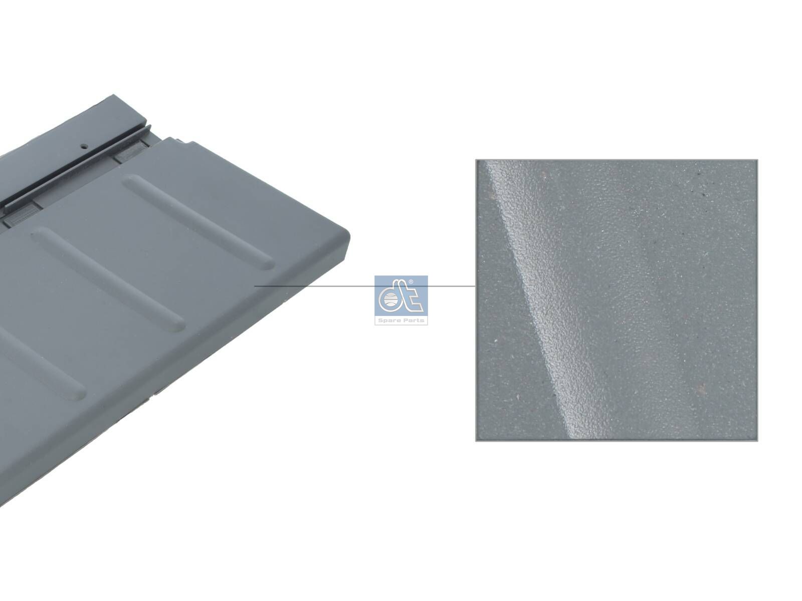 DT Spare Parts 4.70650 Splash guard, fender, rear
