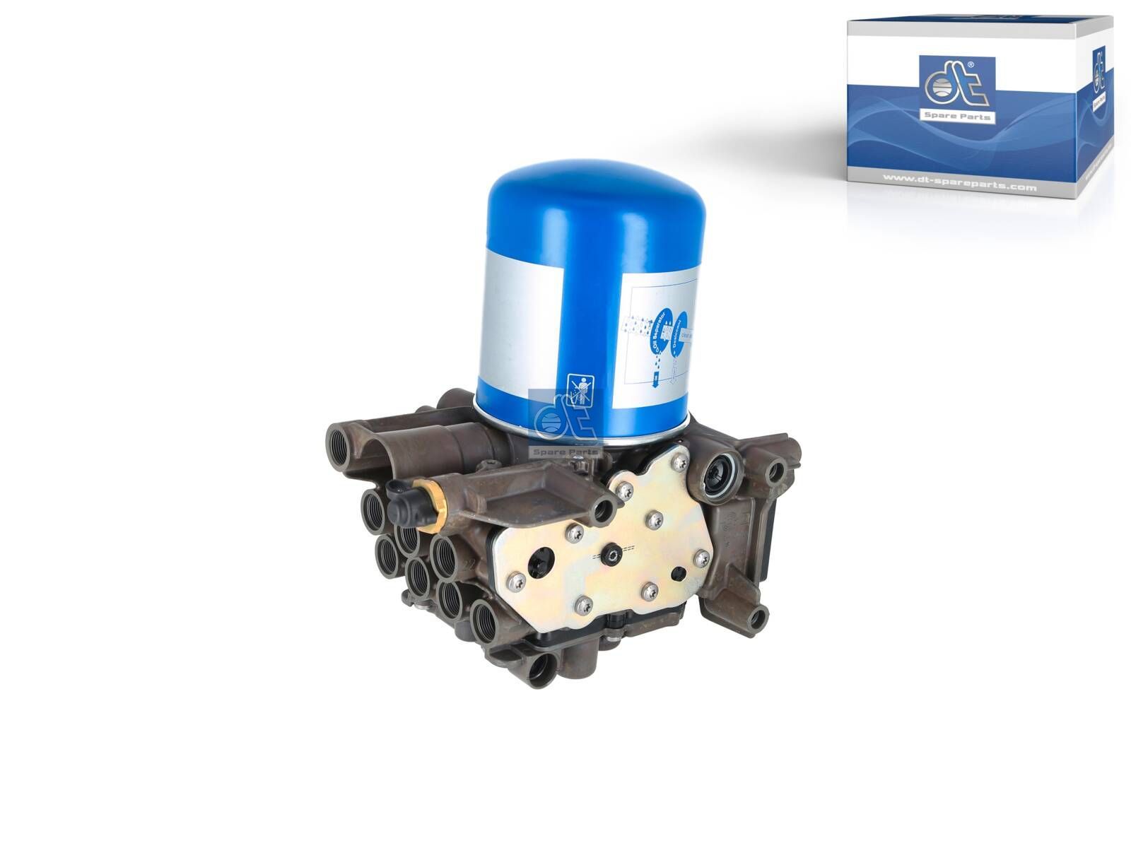 DT Spare Parts 4.72001 Air dryer, complete with valve, without heating unit, reman.