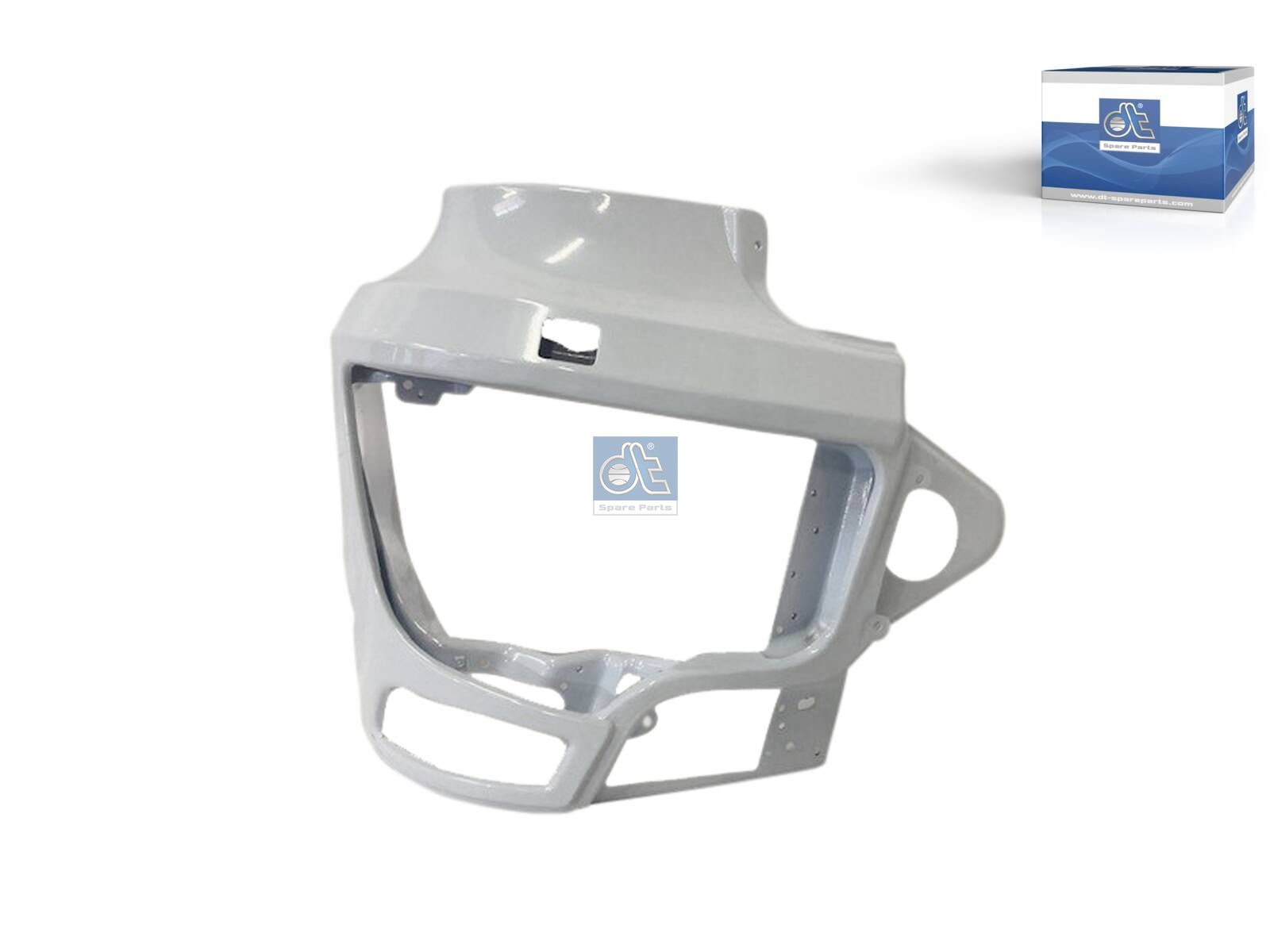 DT Spare Parts 4.74208 Bumper corner, right, white primed