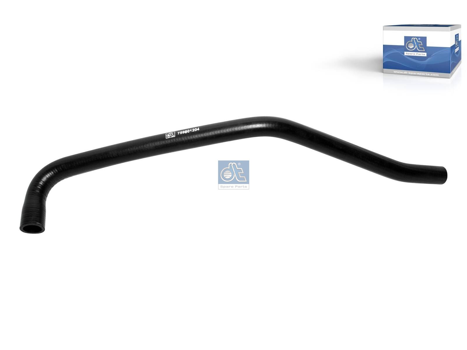 DT Spare Parts 4.80462 Hose, heating, d1: 18 mm, d2: 22 mm
