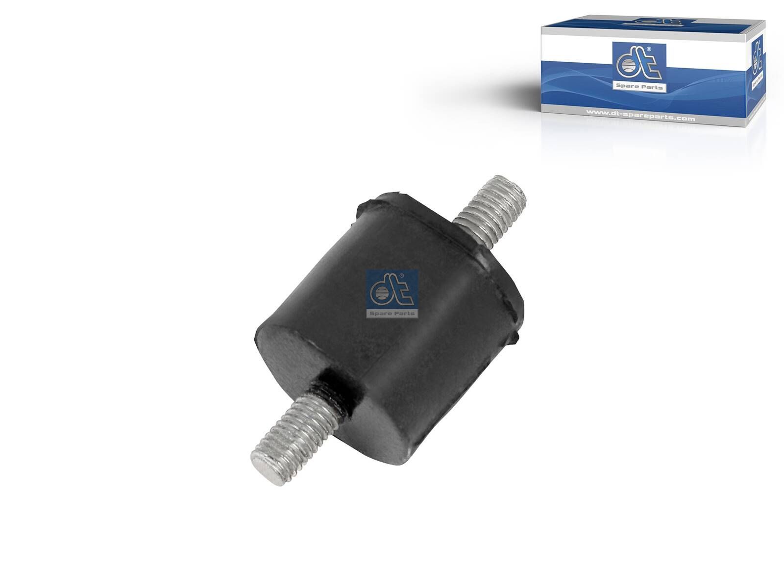 DT Spare Parts 4.80516 Rubber mounting, D: 30 mm, M8 x 1,25, LTh: 16 mm, H: 30 mm