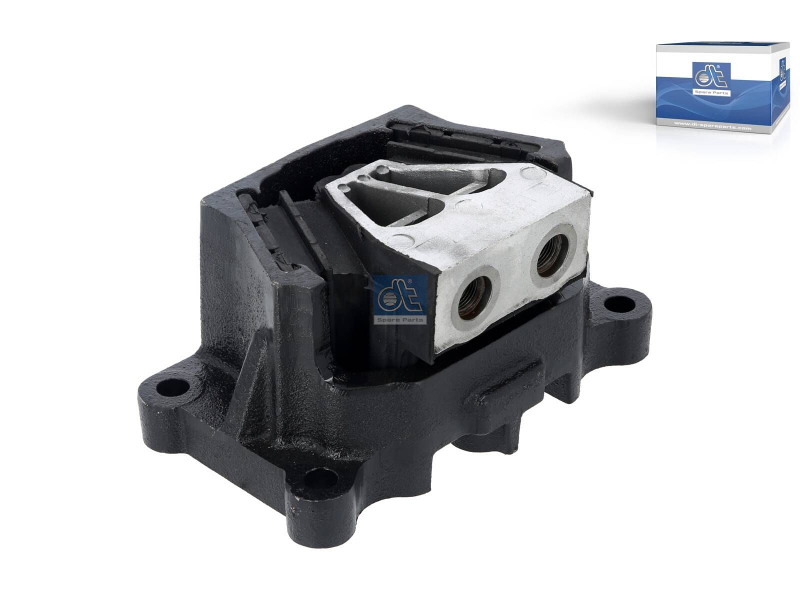 DT Spare Parts 4.80807 Engine mounting, M14 x 1,5, M18 x 1,5, L: 230 mm, W: 130 mm
