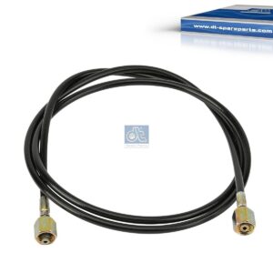 DT Spare Parts 4.80954 Hose line, cabin tilt, D: 5.9 mm, M12 x 1,5, M12 x 1,5, M12 x 1,5, L: 3600 mm, L1: 446 mm, 250 bar