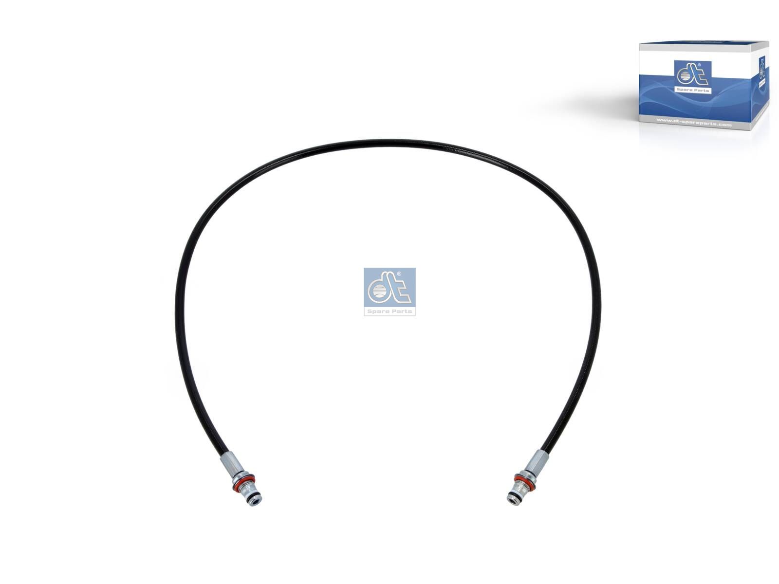 DT Spare Parts 4.81501 Hose line, cabin tilt, L: 850 mm, 630 bar