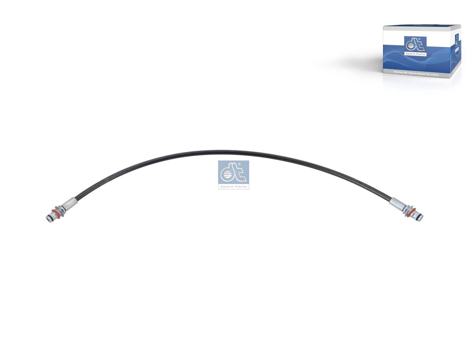 DT Spare Parts 4.81502 Hose line, cabin tilt, L: 500 mm, 630 bar