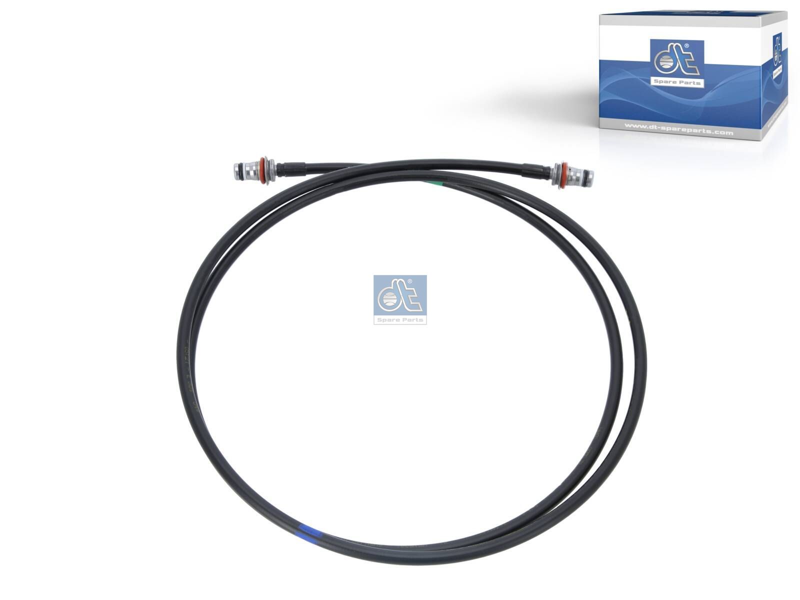 DT Spare Parts 4.81683 Hose line, cabin tilt, L: 1520 mm, 630 bar