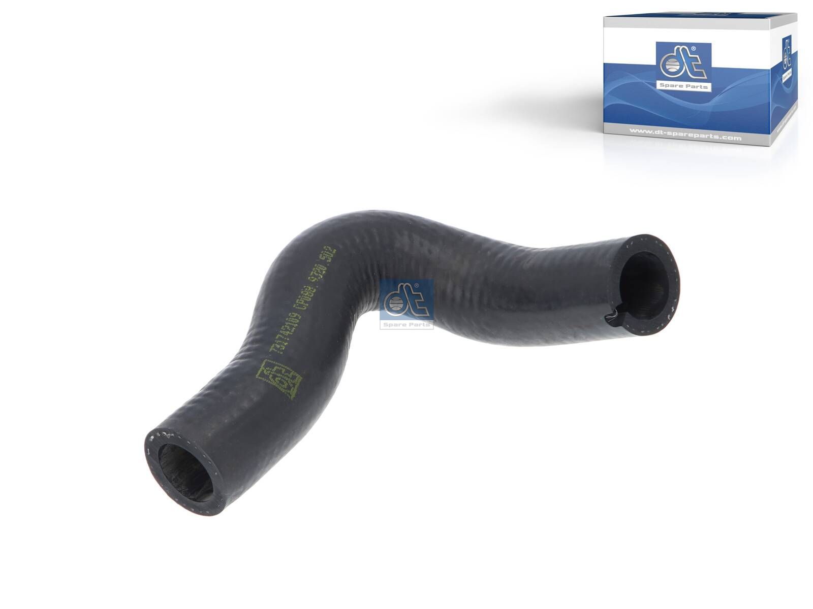 DT Spare Parts 4.82502 Hose, heating, d: 17.5 mm, L1: 61 mm, L2: 101 mm, S: 4 mm