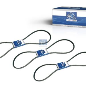 DT Spare Parts 3.34461SP V-belt kit, L: 1700 mm, W: 10 mm, AVX10X1700, 3 belts