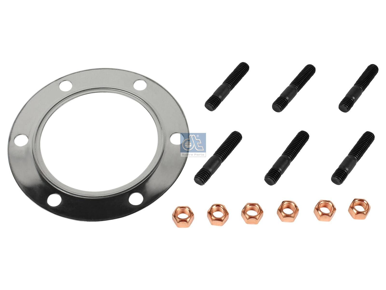 DT Spare Parts 4.90451 Mounting kit, exhaust manifold