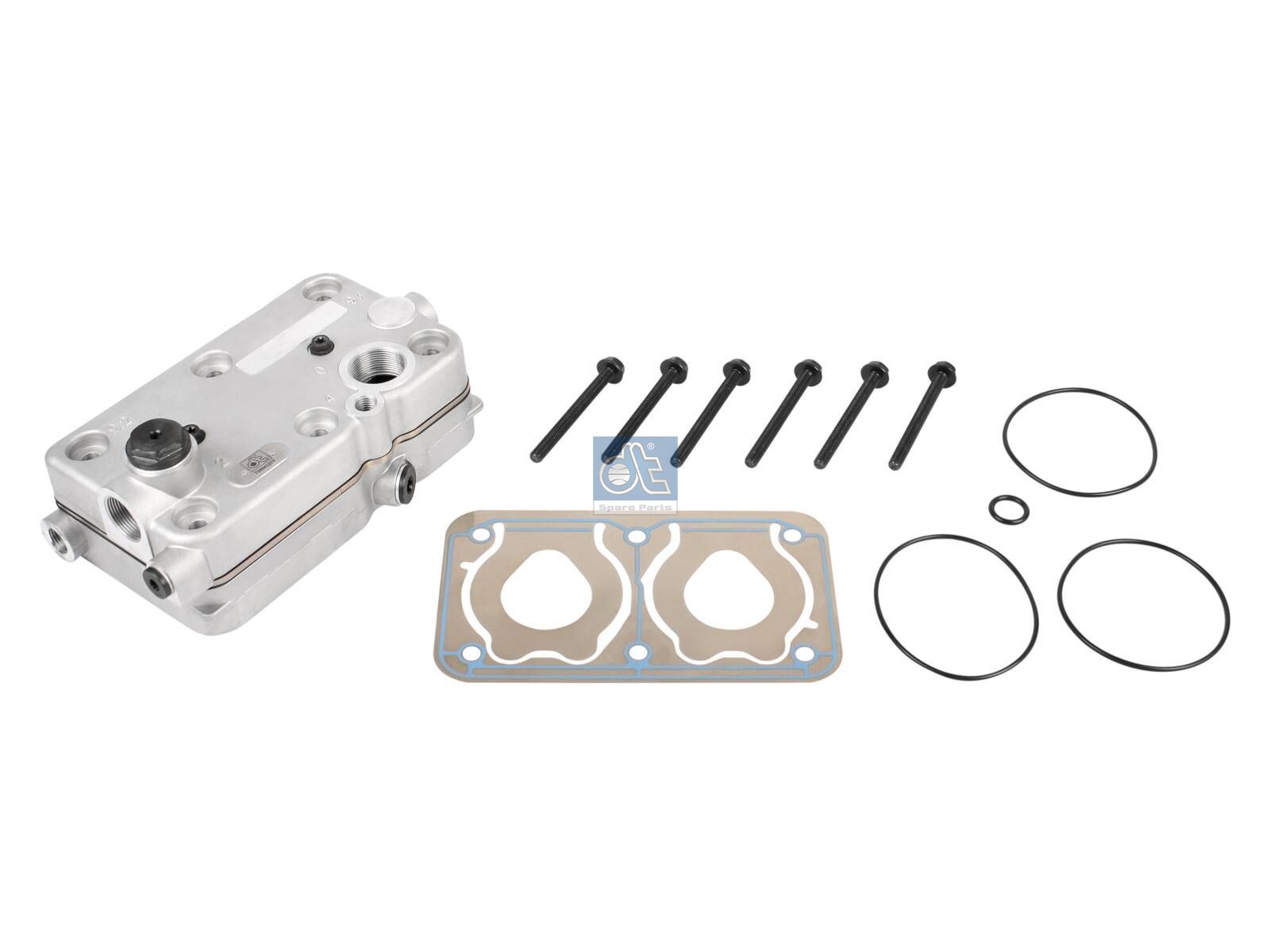 DT Spare Parts 4.90869 Cylinder head, compressor, complete