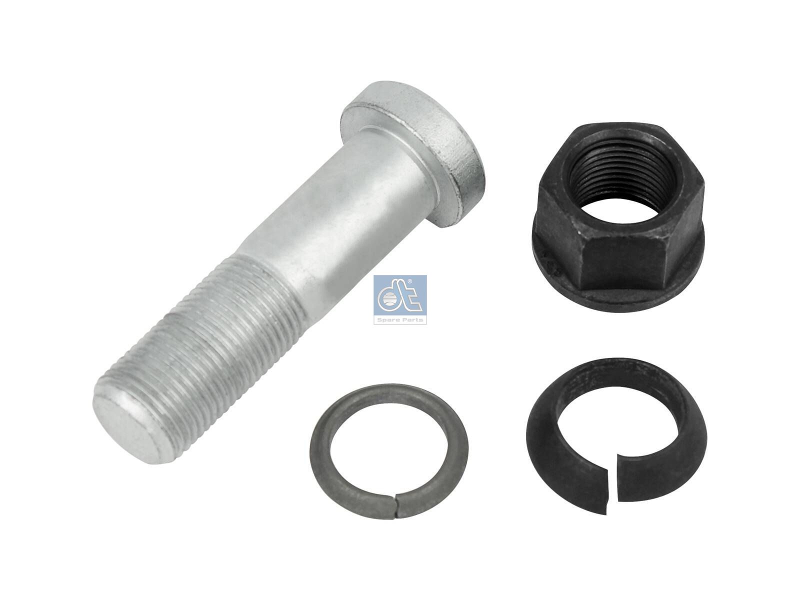 DT Spare Parts 4.90895 Wheel bolt, complete, M18 x 1,5, Lu: 65 mm, SW: 24, L: 73 mm, 10.9