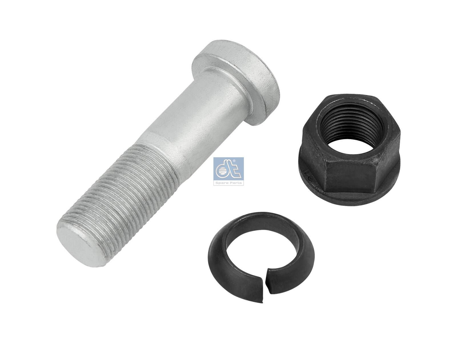 DT Spare Parts 4.91239 Wheel bolt, complete, M18 x 1,5, Lu: 65 mm, SW: 24, L: 73 mm, 10.9