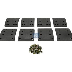 DT Spare Parts 4.91453 Drum brake lining kit, axle kit - oversize, W: 160 mm, S: 18.8 mm