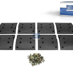 DT Spare Parts 4.91495 Drum brake lining kit, axle kit - oversize, W: 180 mm, S: 19.1 mm