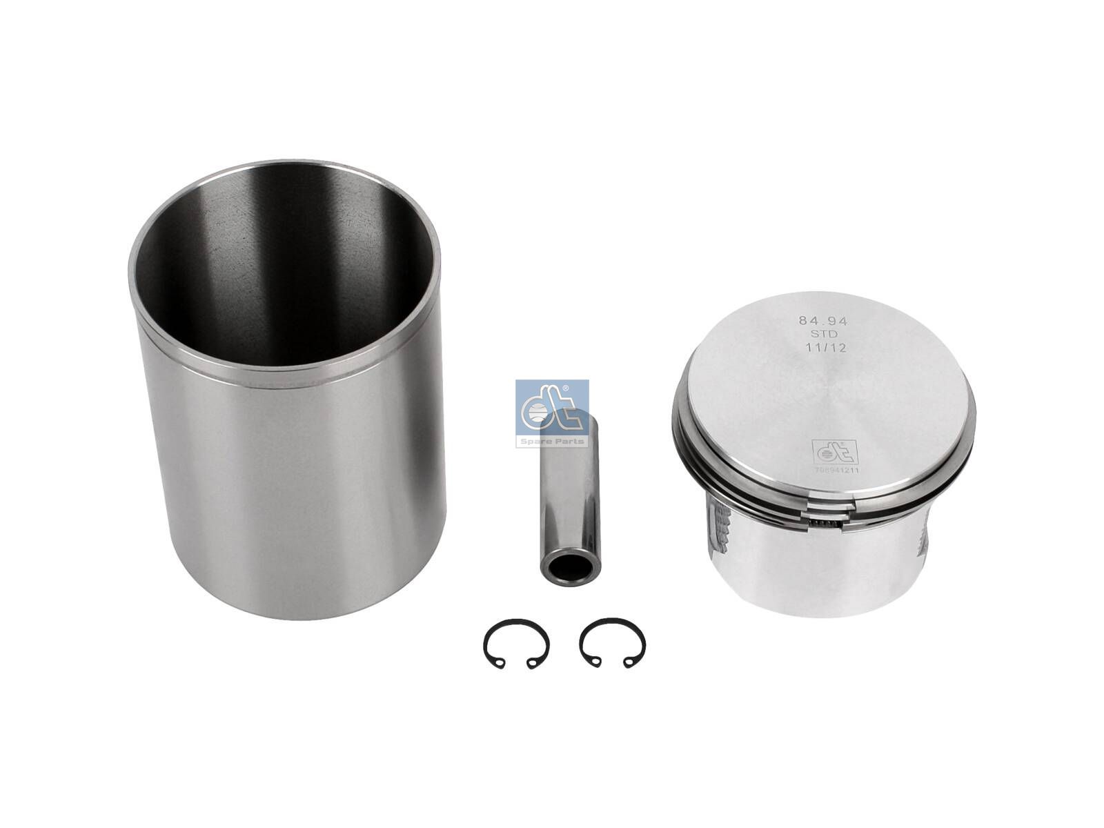 DT Spare Parts 4.91728 Piston and liner kit, compressor, D: 85 mm