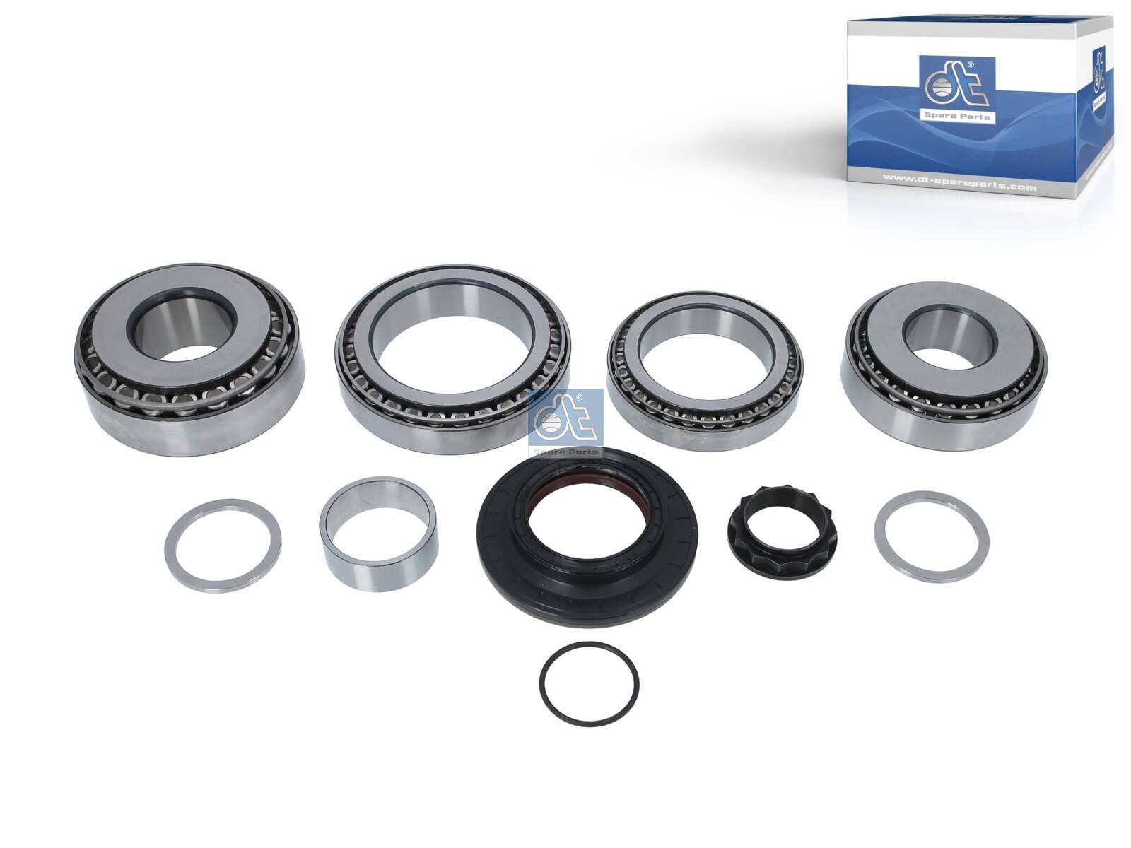 DT Spare Parts 4.92142 Bearing kit, with seal ring, differential