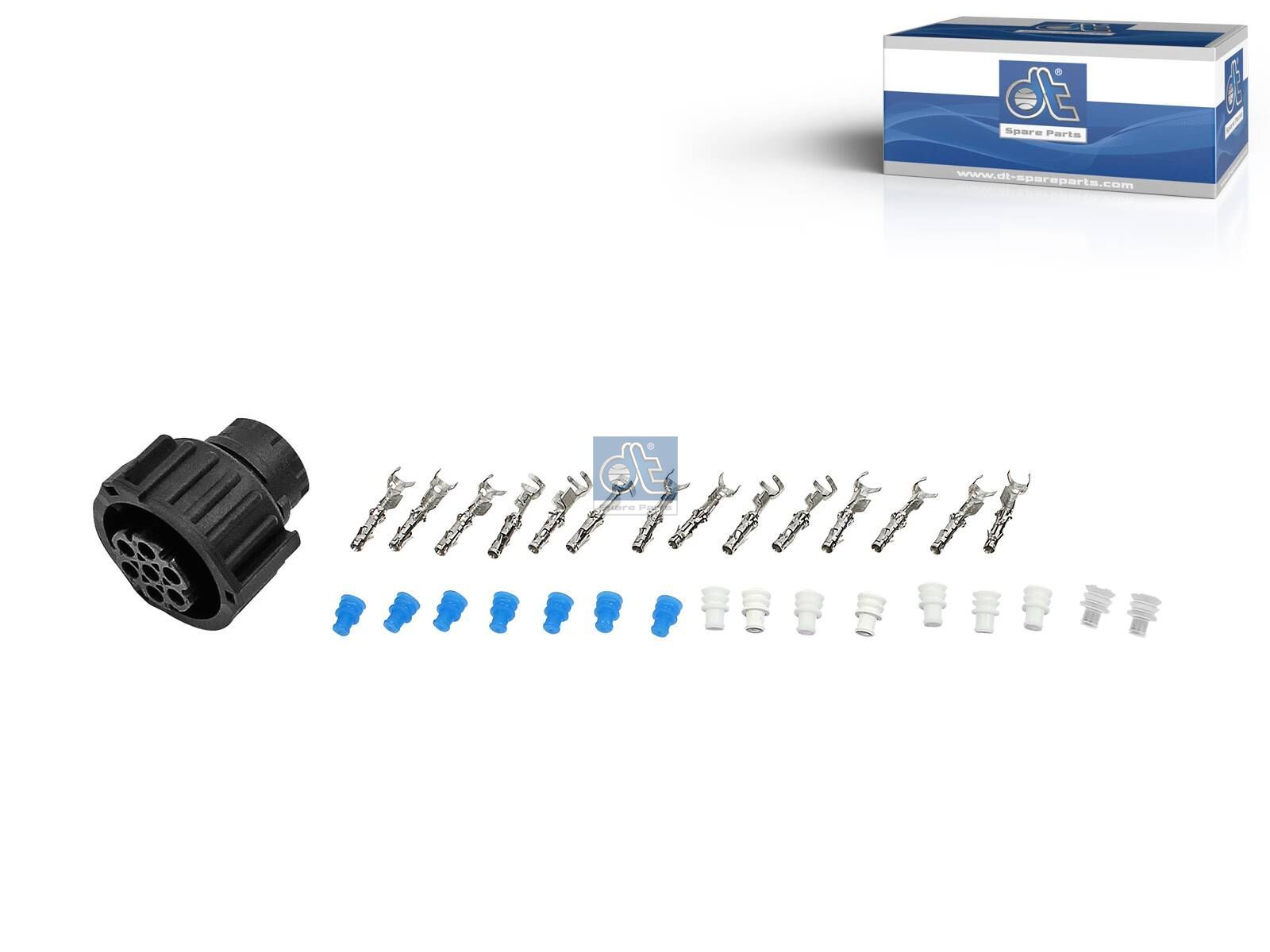DT Spare Parts 4.96000 Repair kit, plug, 7 poles