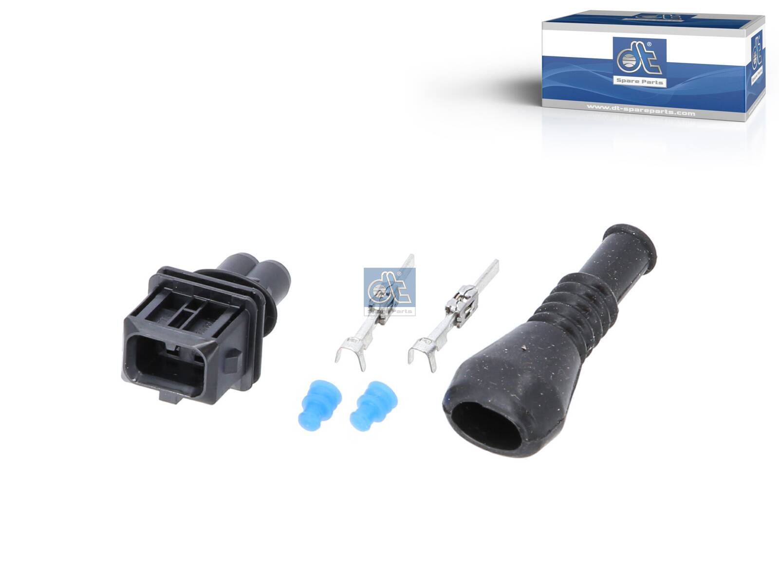 DT Spare Parts 4.96011 Repair kit, plug, 2 poles