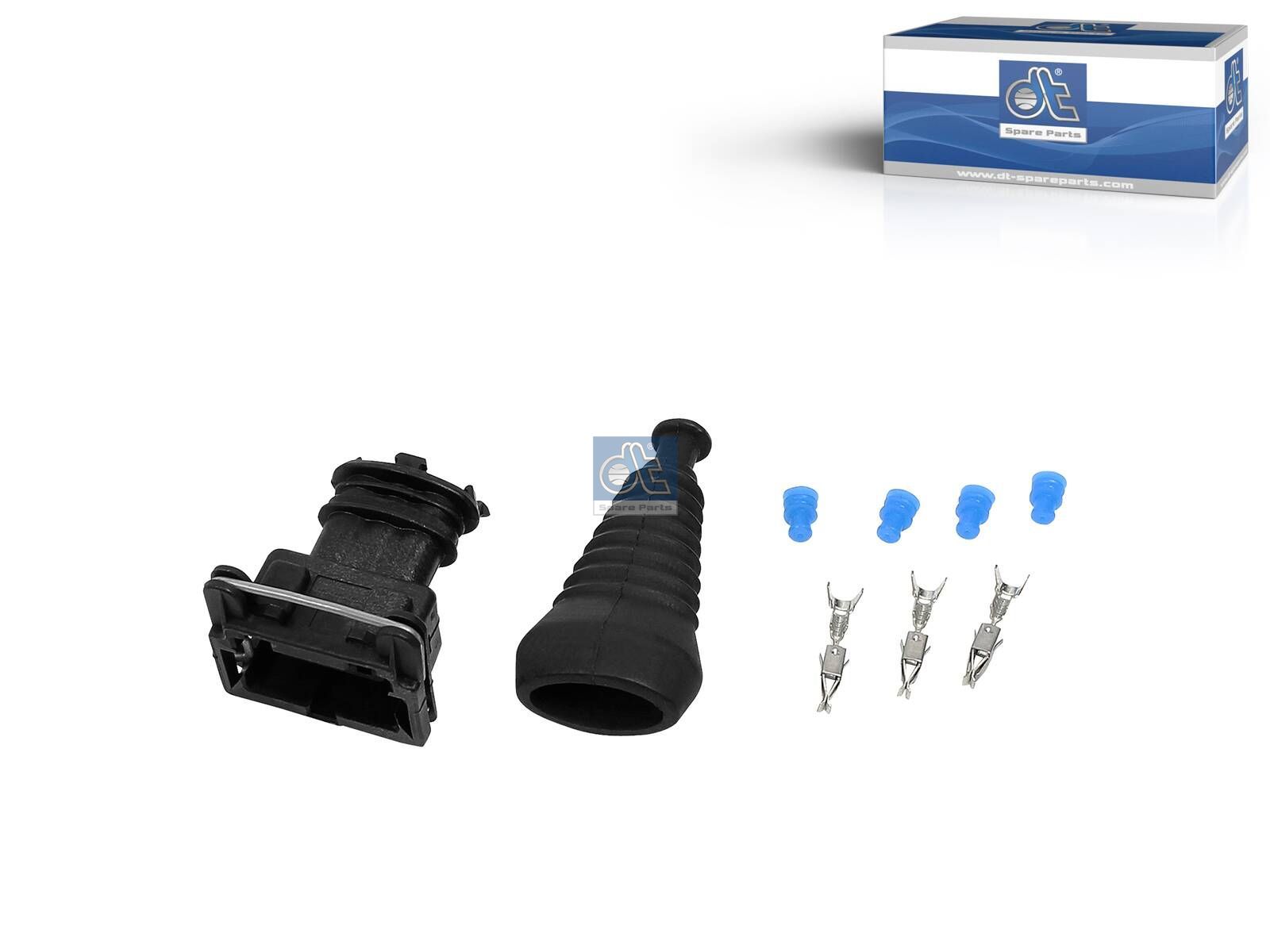 DT Spare Parts 4.96012 Repair kit, plug, 3 poles