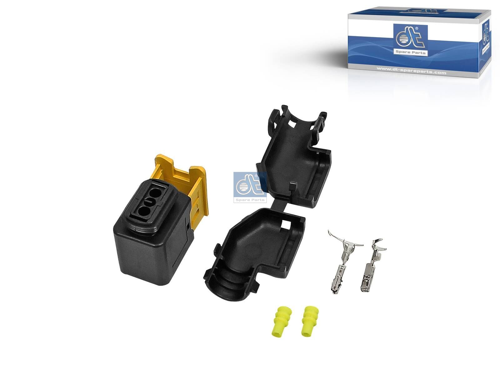 DT Spare Parts 4.96019 Repair kit, plug, α: 90 °, 2 poles