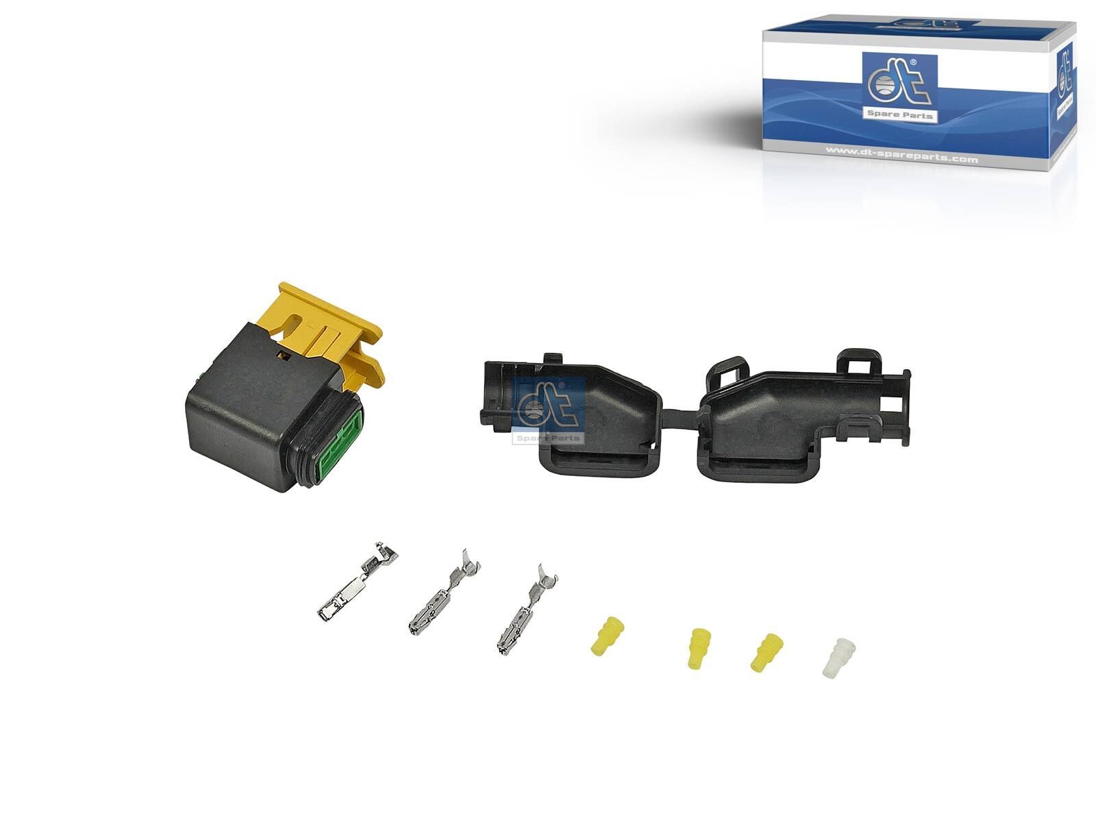 DT Spare Parts 4.96032 Repair kit, plug, α: 180 °, 3 poles