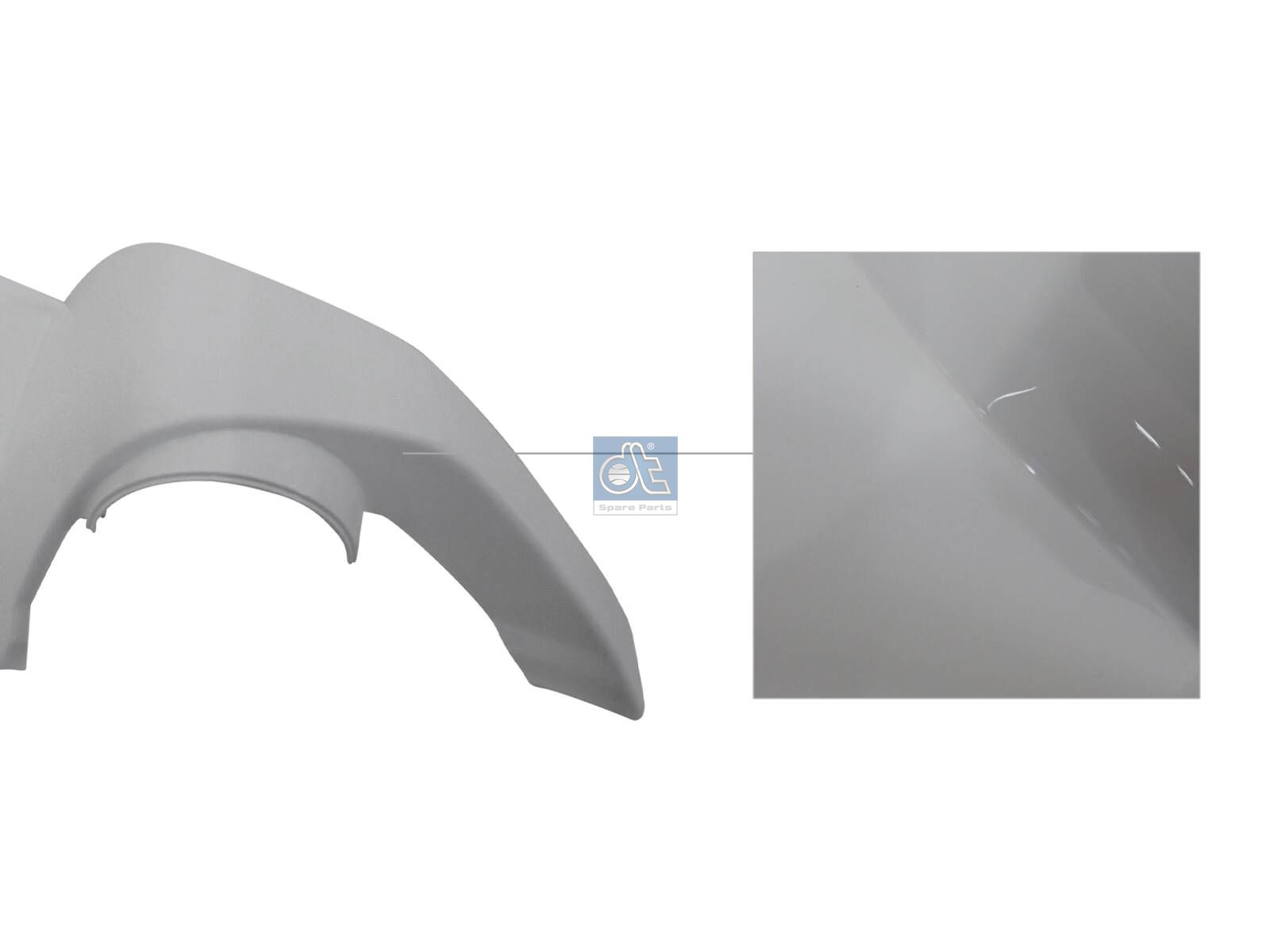 DT Spare Parts 5.00097 Mirror cover, right