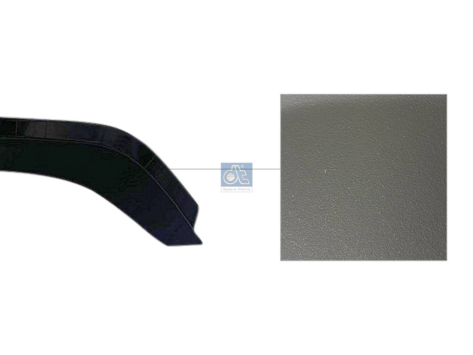 DT Spare Parts 5.00211 Fender widener, right