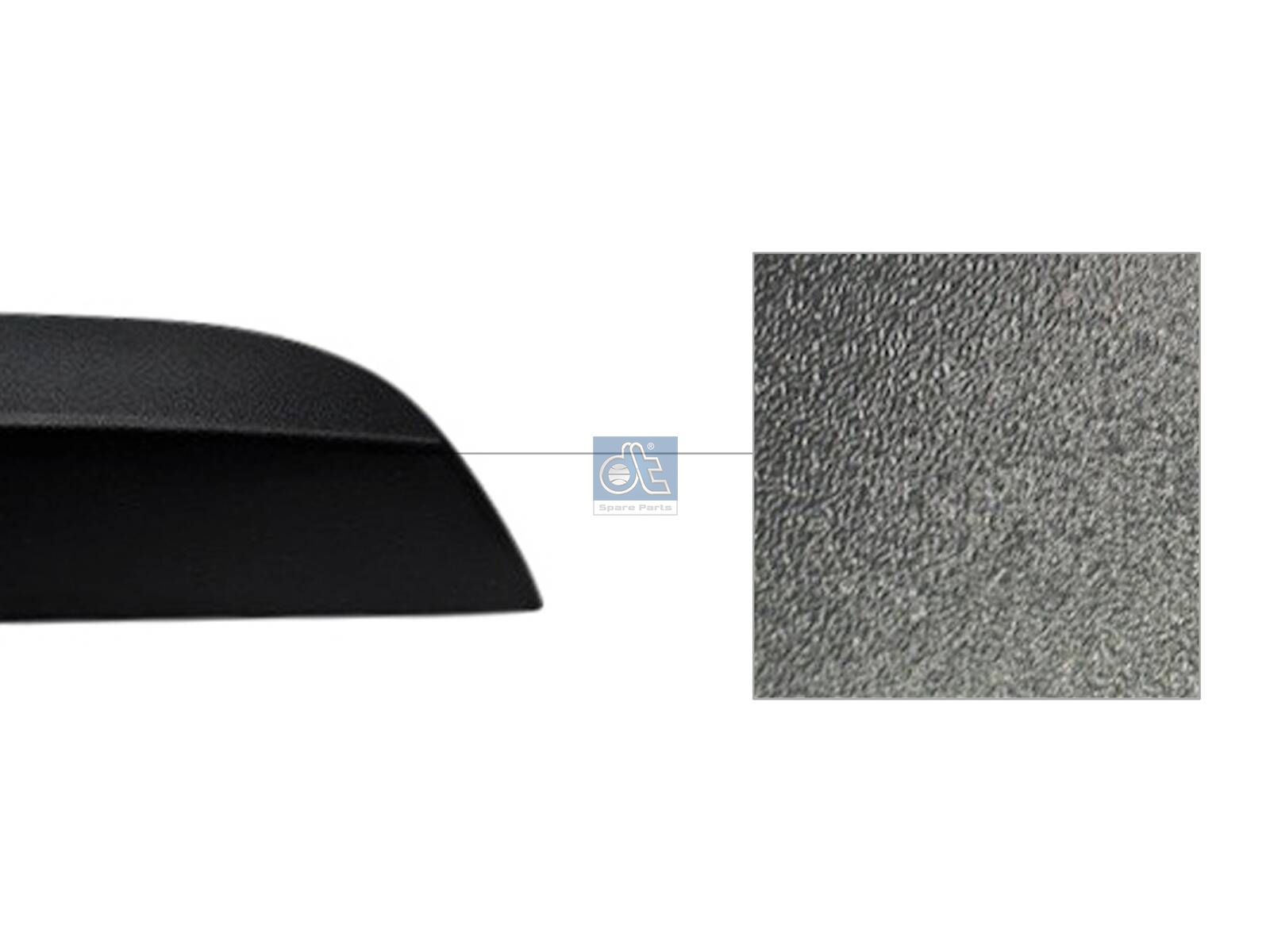 DT Spare Parts 5.00229 Cover, handle, front grill, right
