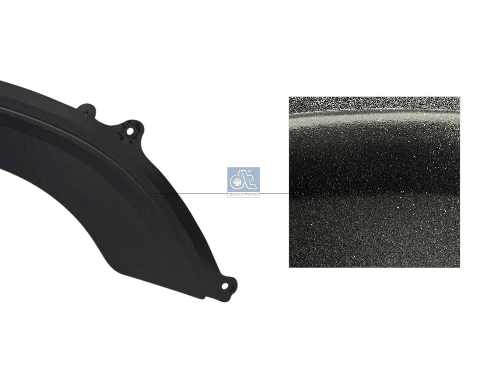 DT Spare Parts 5.00262 Cover, fender, left