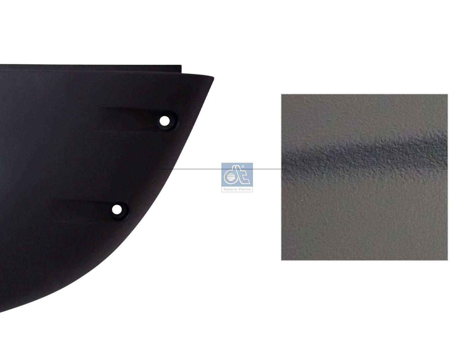 DT Spare Parts 5.00279 Undertray protection, front, left