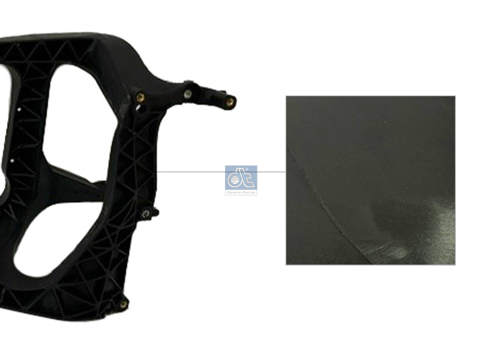DT Spare Parts 5.00305 Lamp frame, left