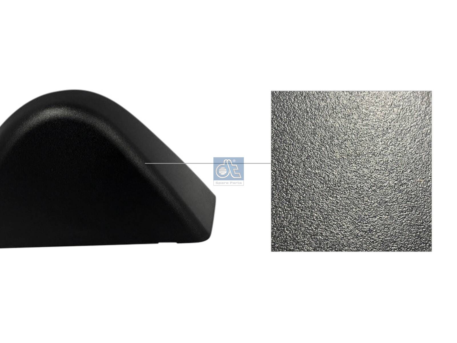 DT Spare Parts 5.00370 Mirror arm cover, right