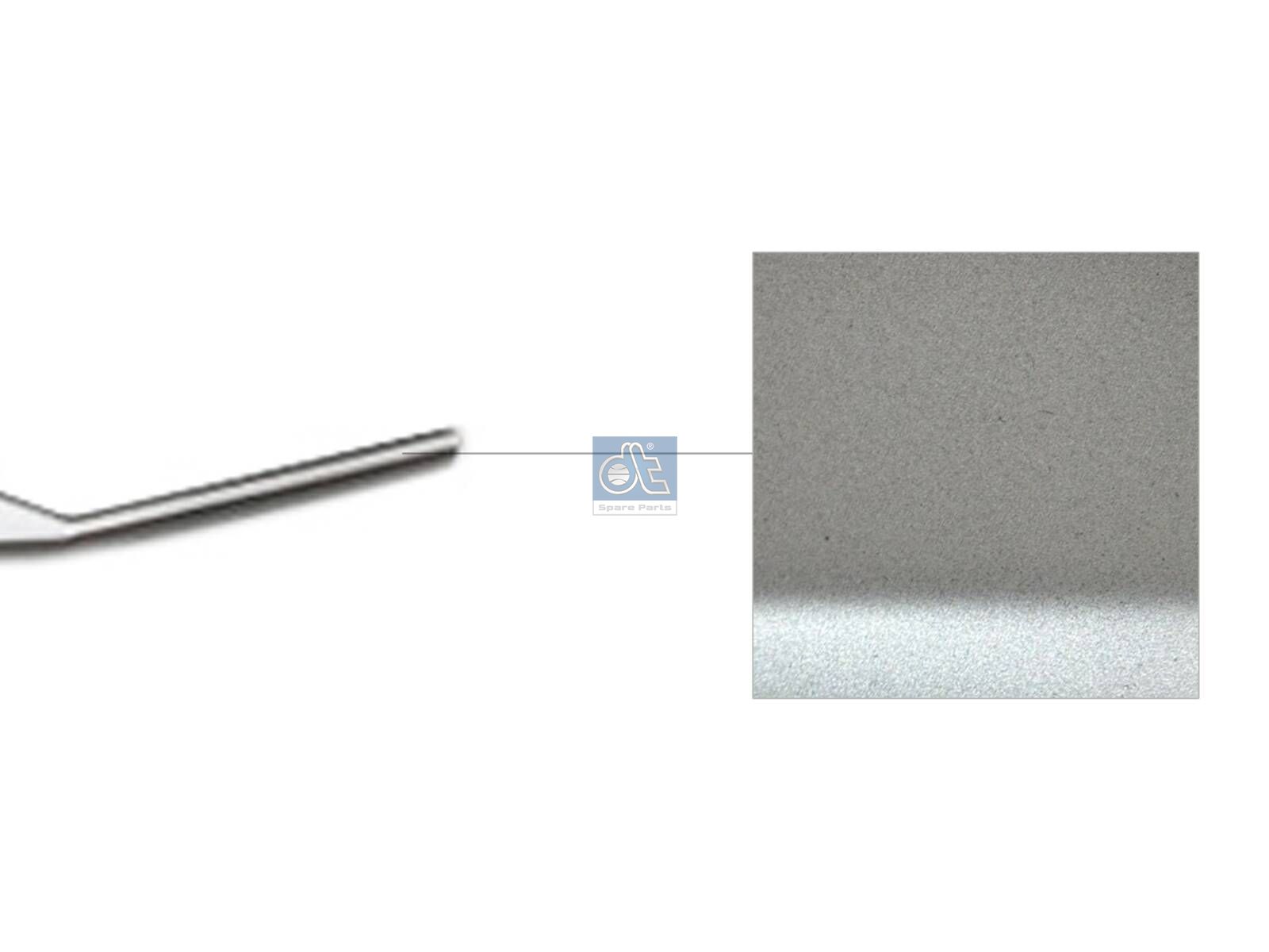DT Spare Parts 5.00381 Cover moulding, front grill, upper