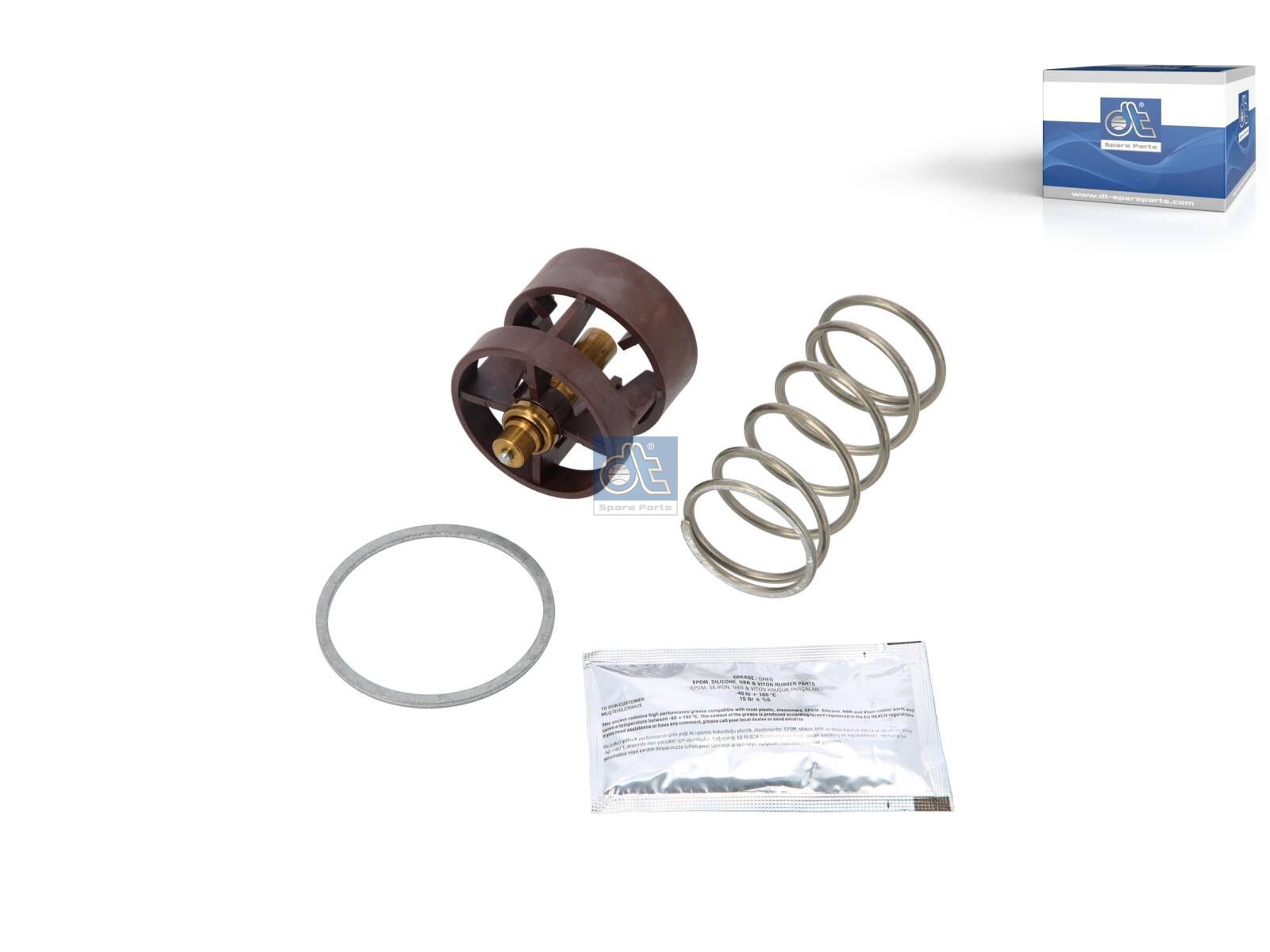 DT Spare Parts 5.00695 Thermostat, Oil cooler